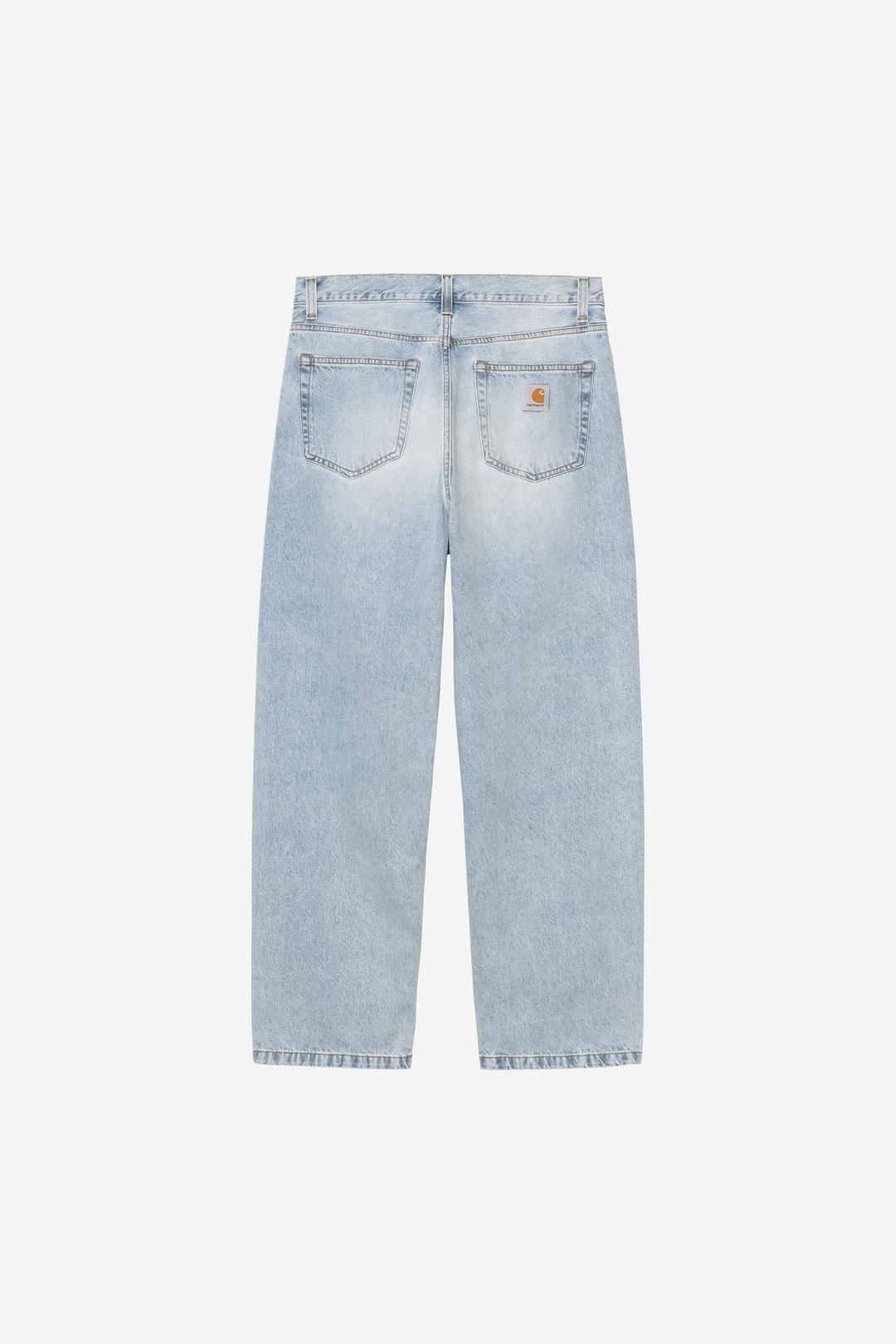 Landon Pant - Blue heavy worn bleached