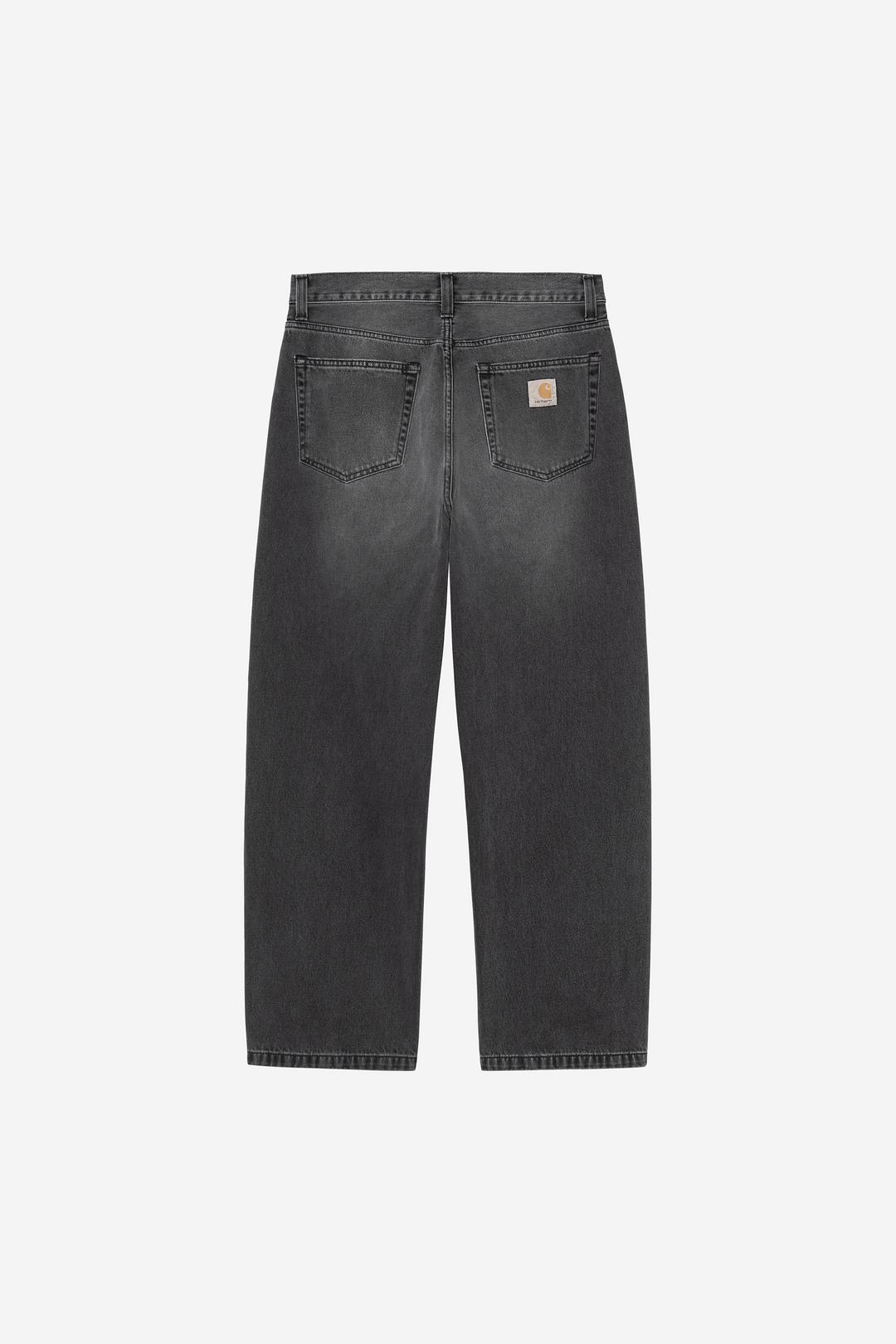 Landon Pant - Black worn bleached