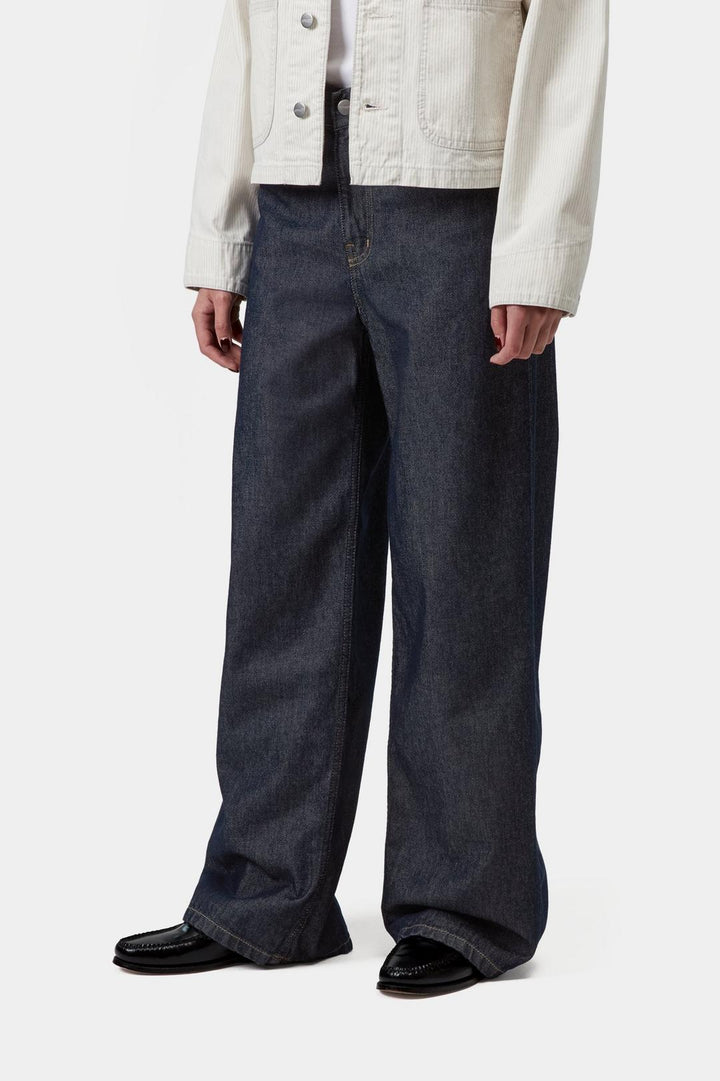 W' Jane Pant -  Blue rinsed