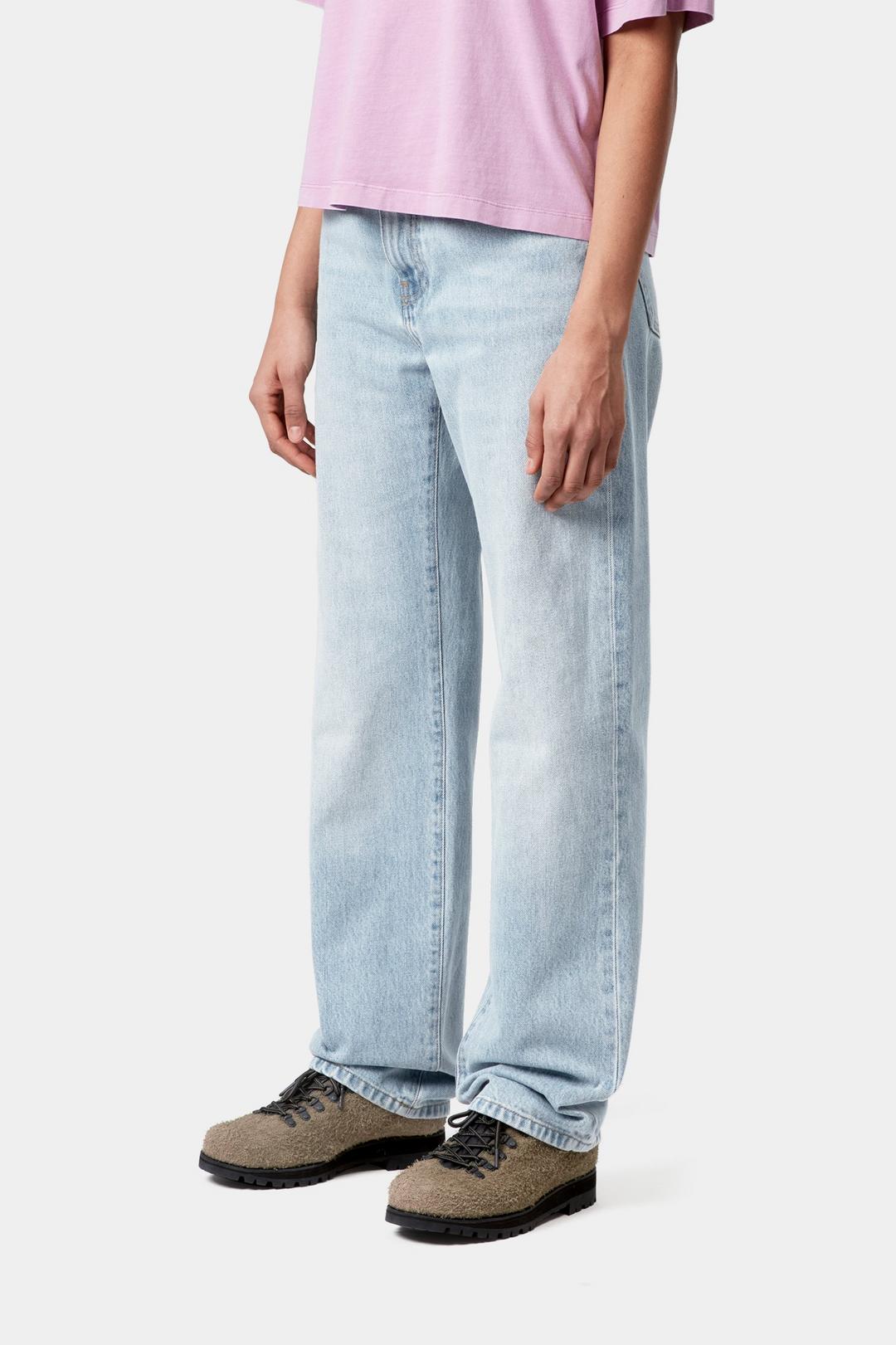 W' Noxon Pant - Blue heavy worn bleached