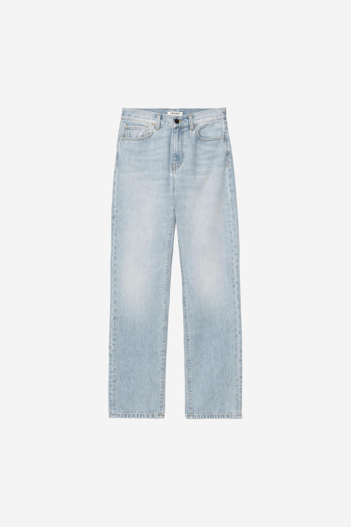 W' Noxon Pant - Blue heavy worn bleached