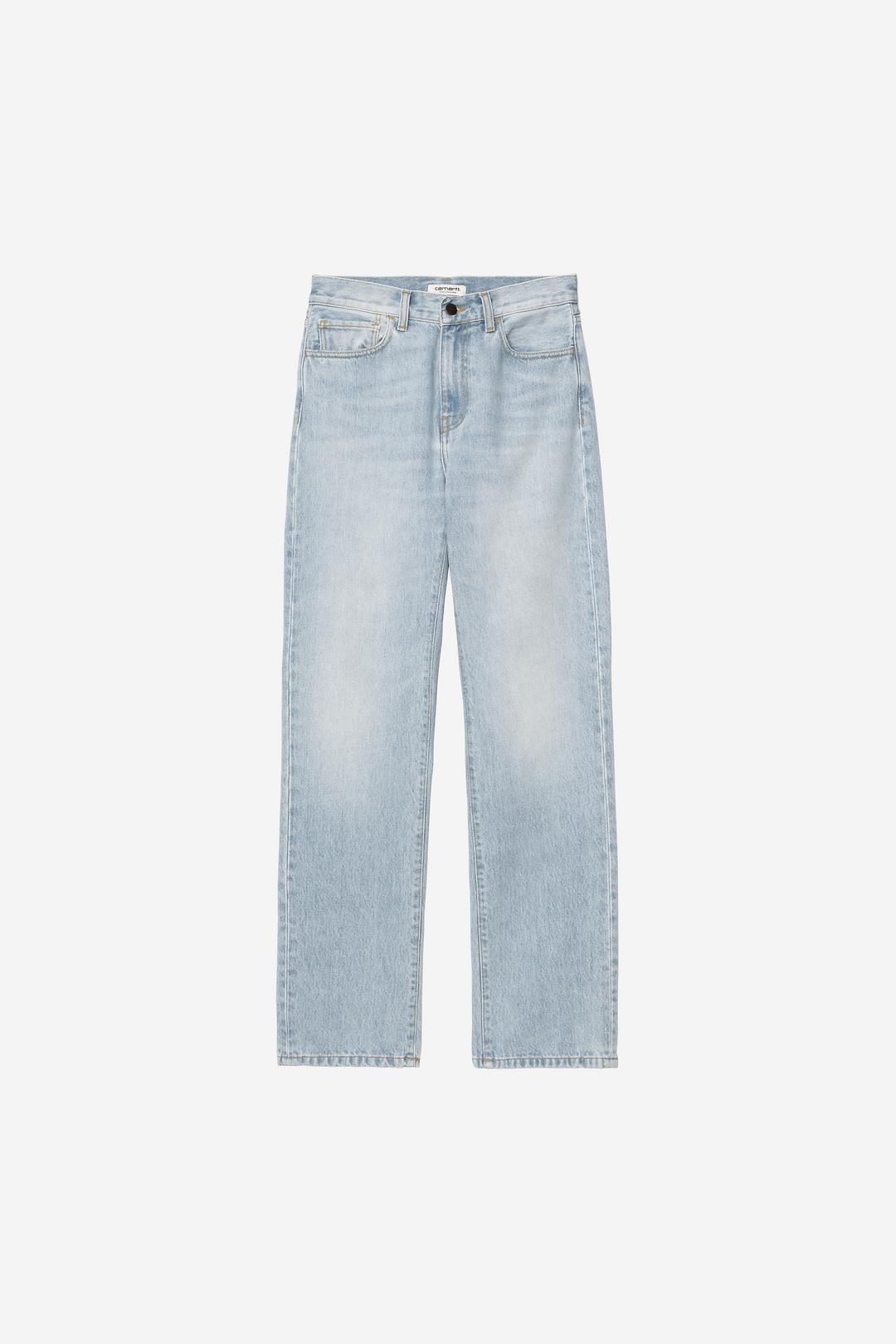 W' Noxon Pant - Blue heavy worn bleached