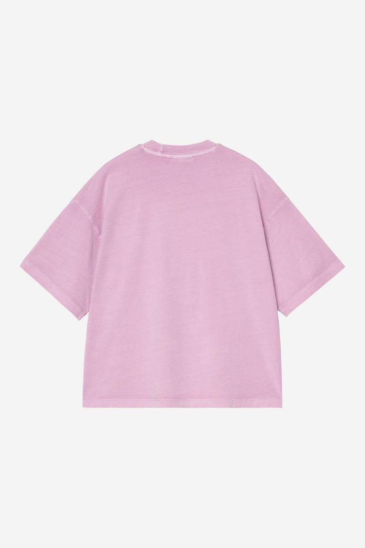 W' S/S Nelson T-Shirt Gentle Purple garment dyed