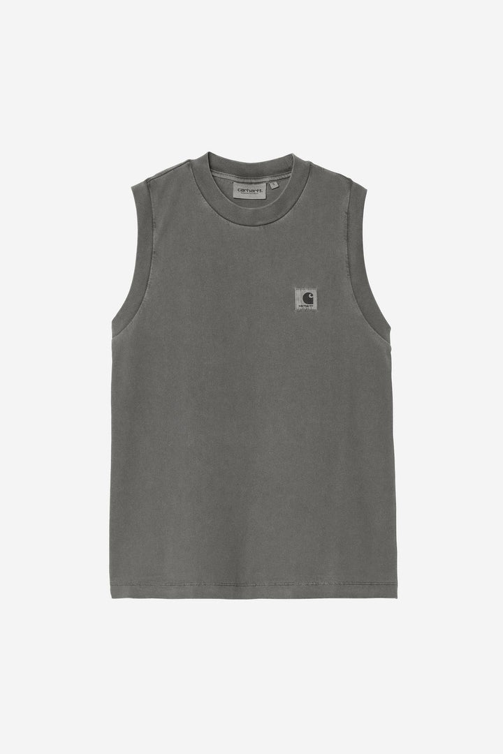 W' Nelson A-Shirt Black garment dyed