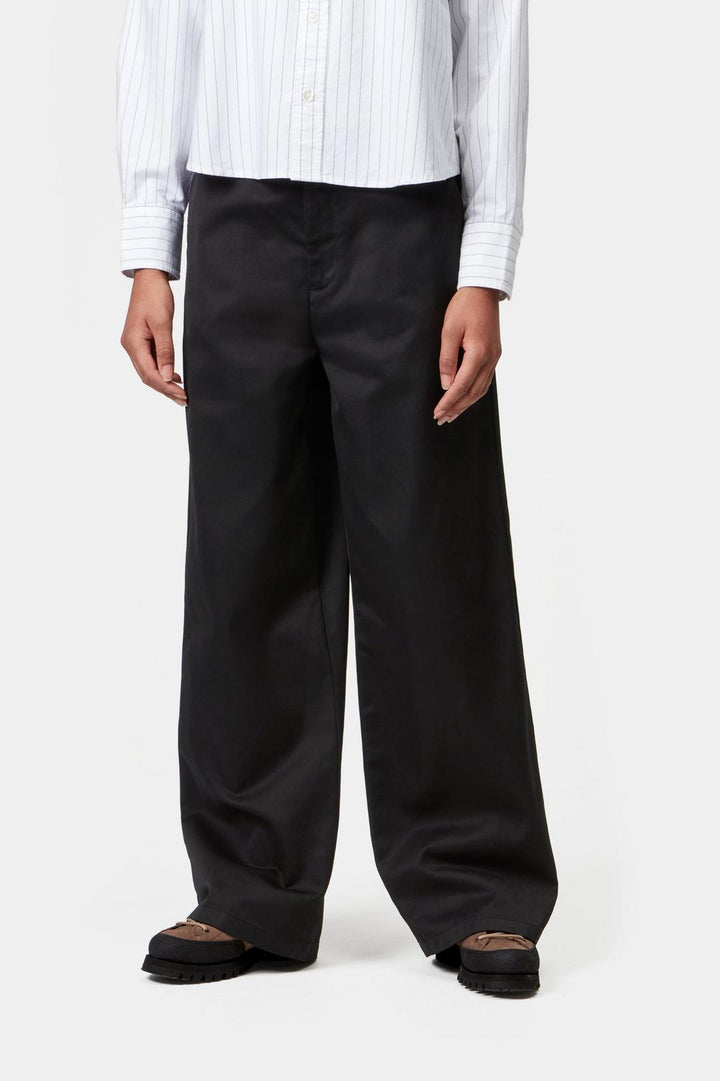 W' Omak Pant Black rinsed no length
