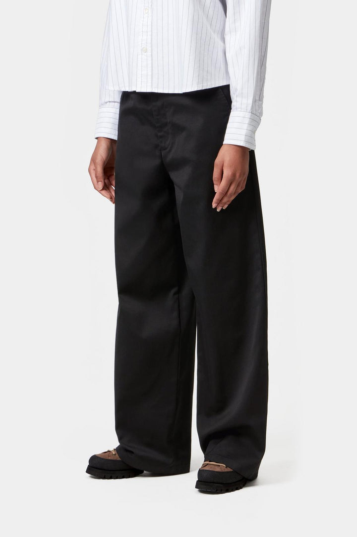 W' Omak Pant Black rinsed no length