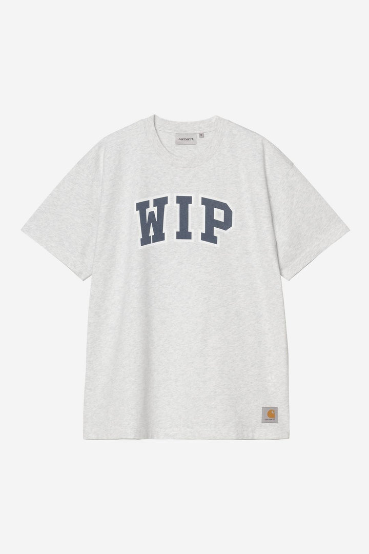 S/S WIP III T-Shirt Ash Heather heavy stone wash
