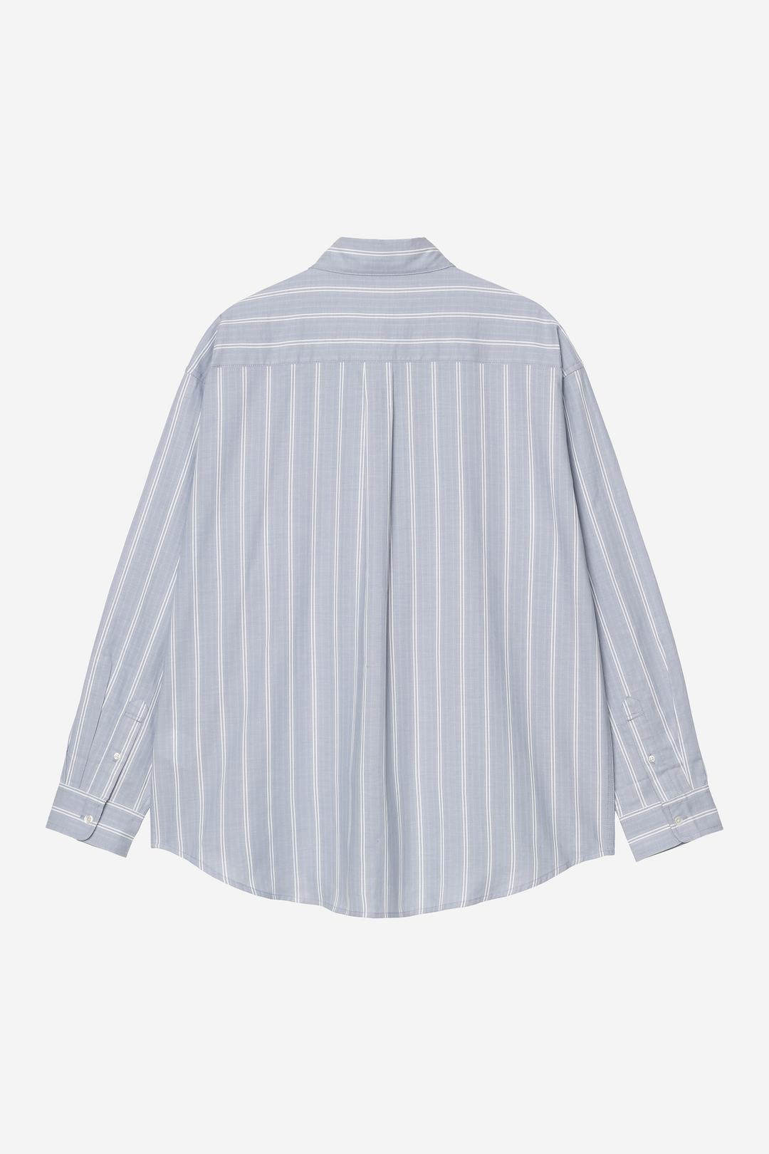 L/S Beale Shirt Beale Stripe, Gentle Blue