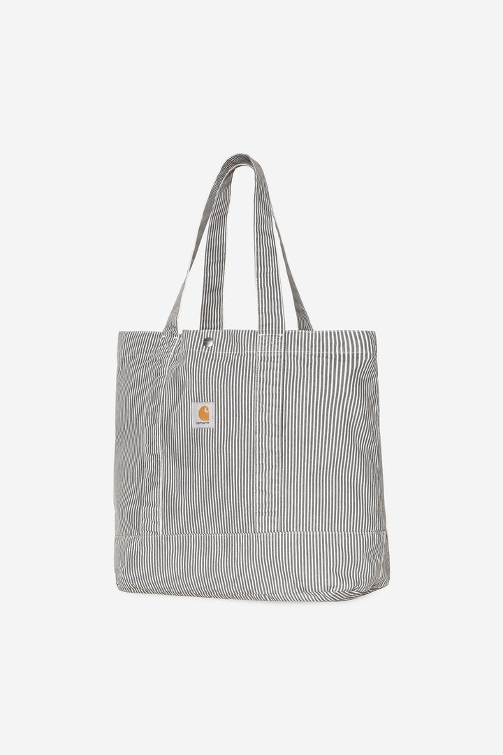 Mercer Tote Bag Mercer Stripe, Graphite / bleached