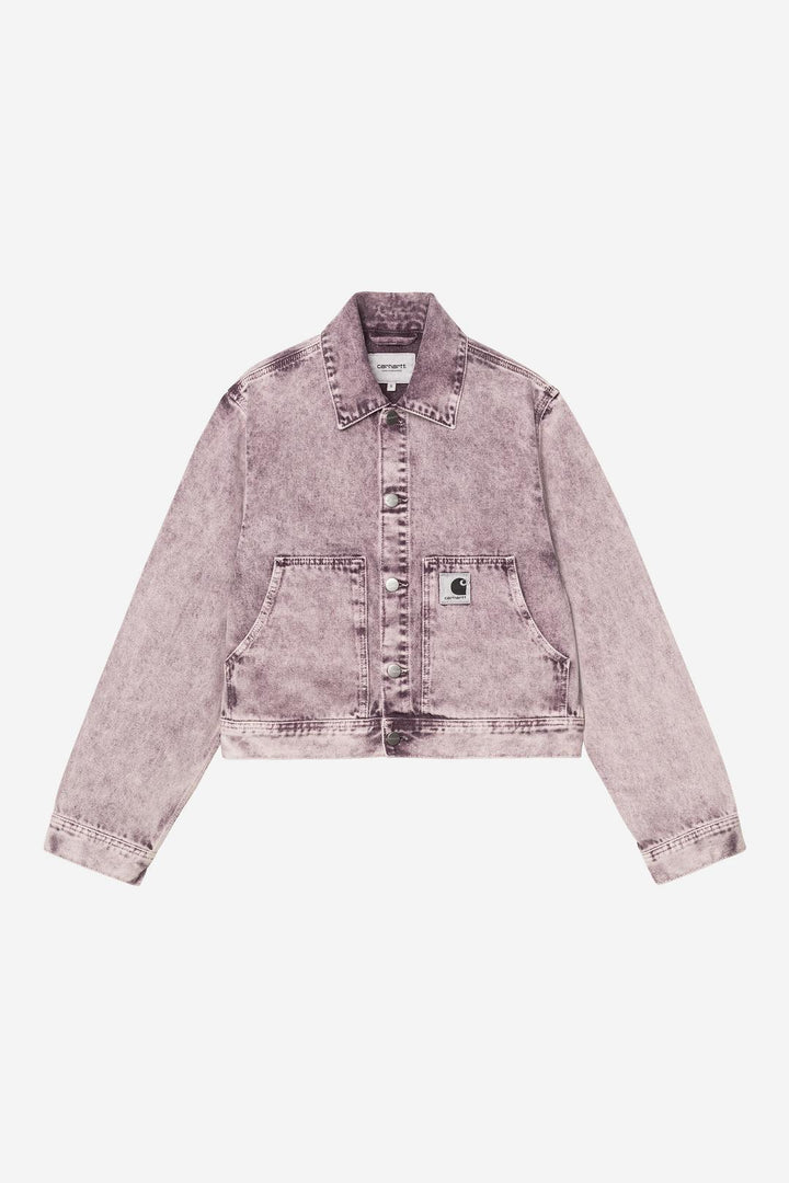 W' Arca Jacket Cozy Purple chalk wash