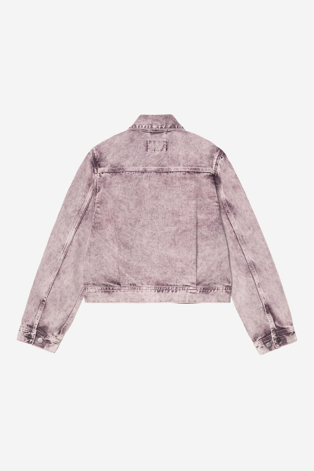 W' Arca Jacket Cozy Purple chalk wash