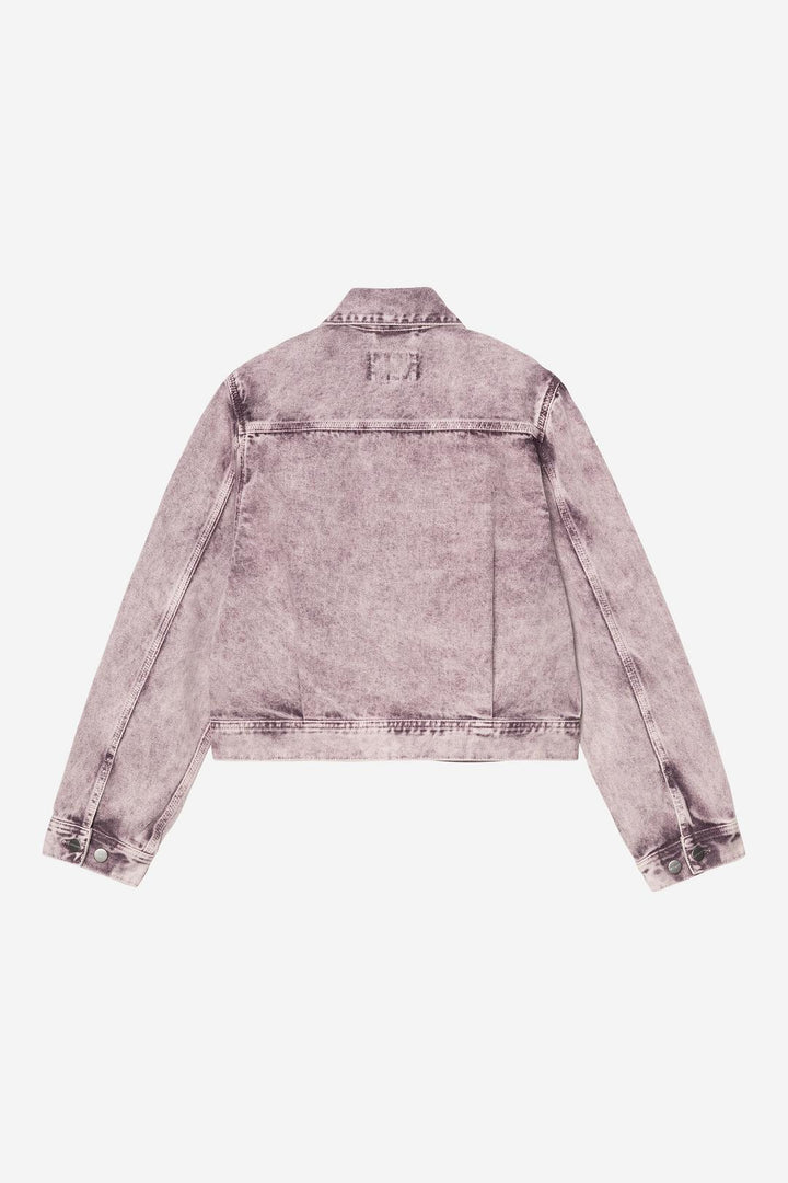 W' Arca Jacket Cozy Purple chalk wash