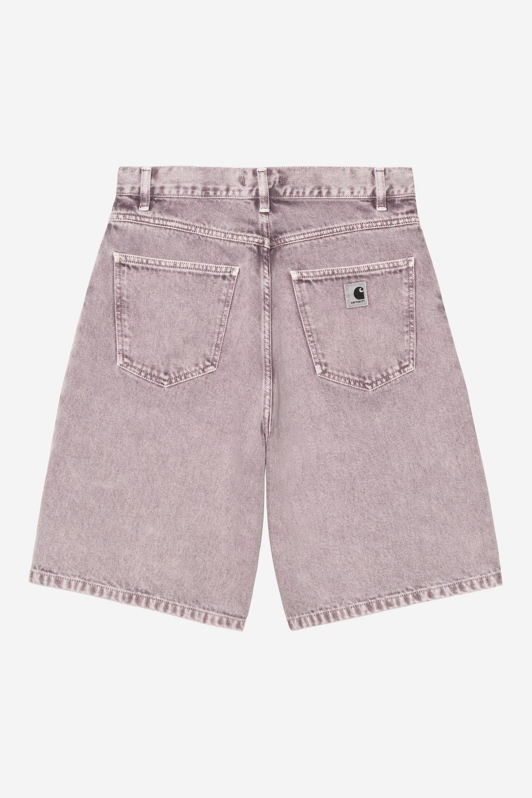 W' Brandon Short Cozy Purple chalk wash
