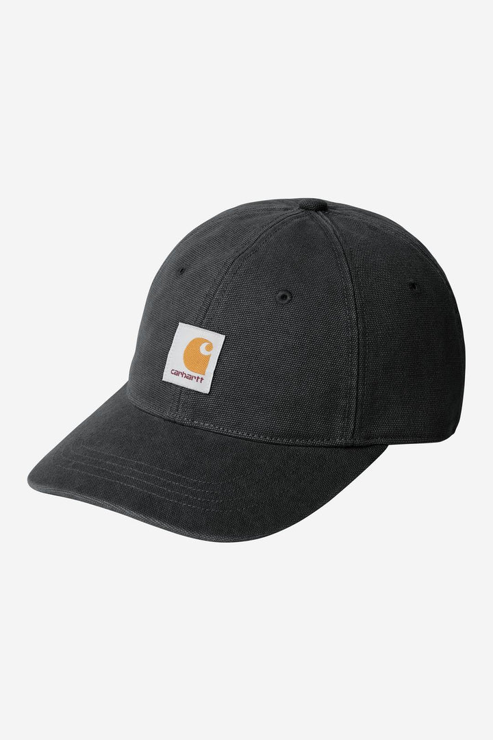 Canvas Cap - Black stone washed