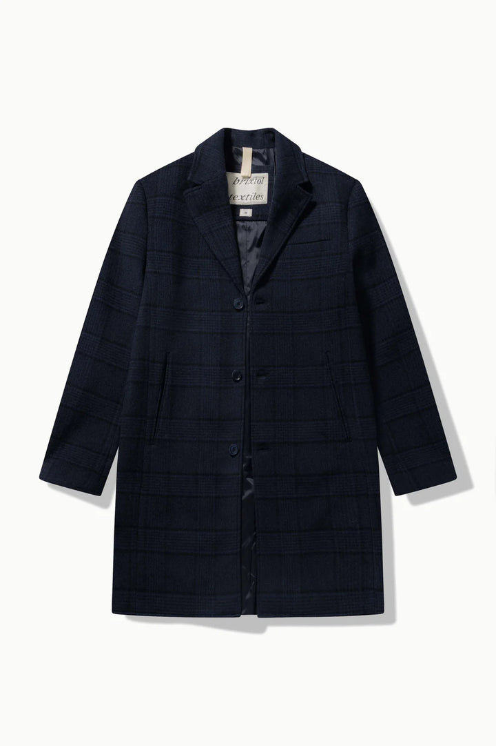 Ian Black navy Check