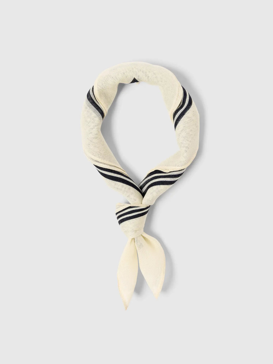 SLHHELMUT LANO BANDANA - egret