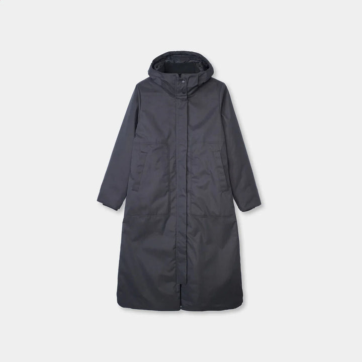 Long Parka Coat - black