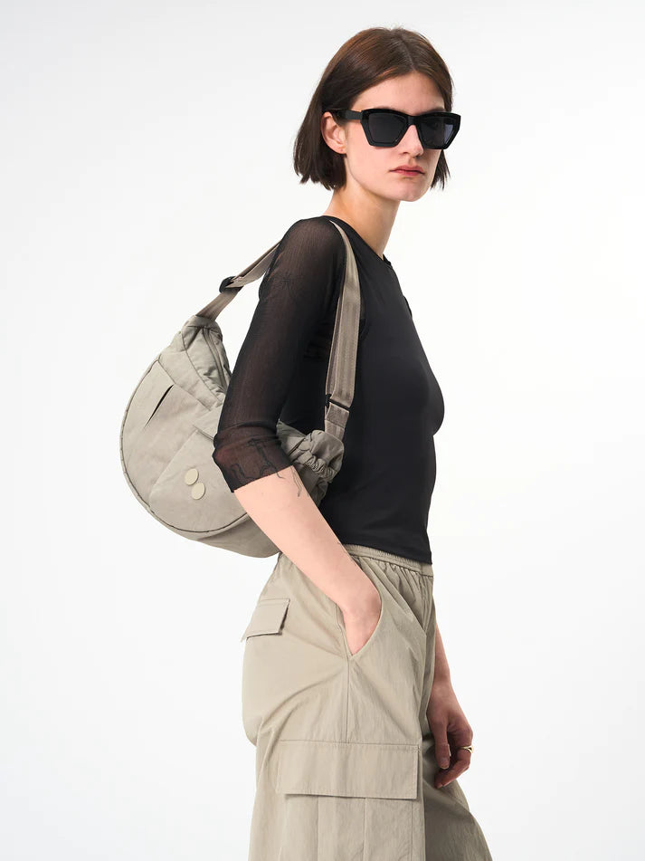 KRUMM medium - crinkle taupe
