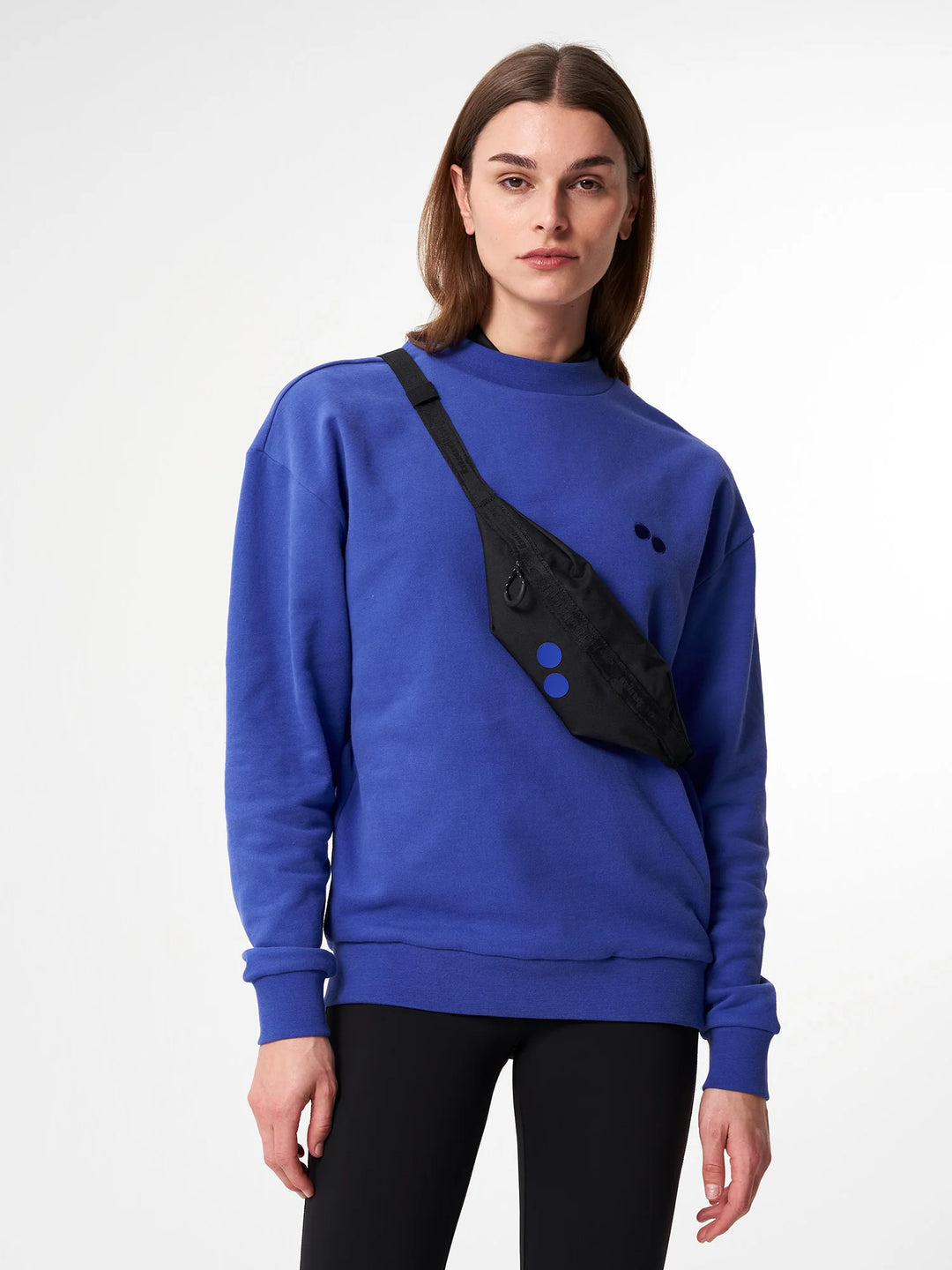 NIK Poppy Blue Dots - black