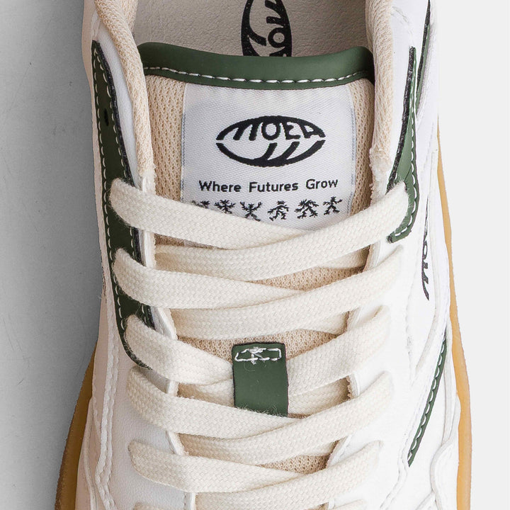 Origin Low - White & Green - Apple