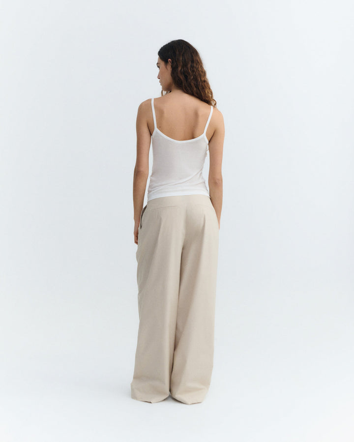 DIM KNITTED TOP - PANNACOTA