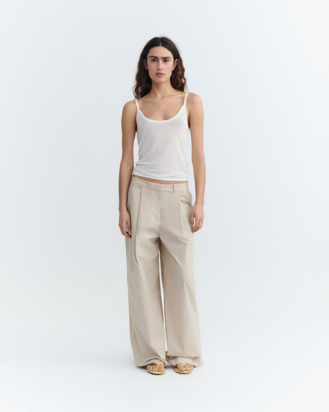 DIM KNITTED TOP - PANNACOTA