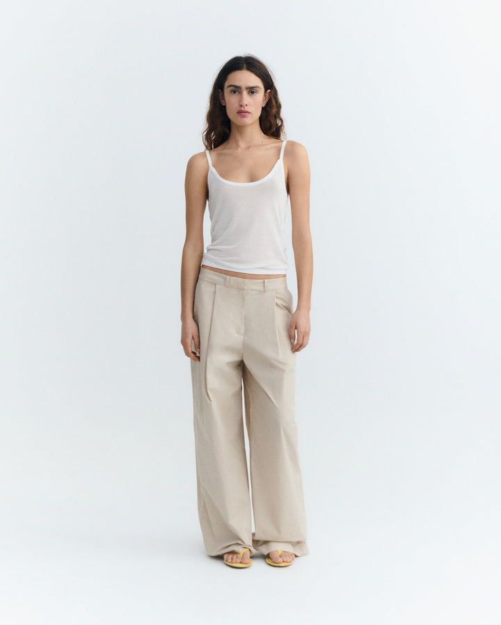 DIM KNITTED TOP - PANNACOTA