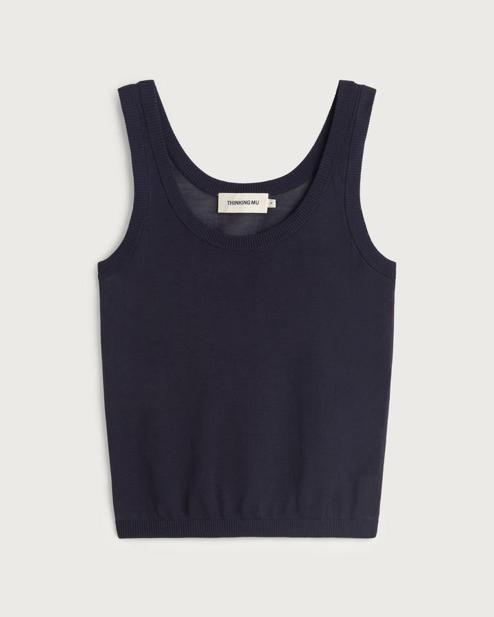 NOCTA KNITTED TOP - NAVY