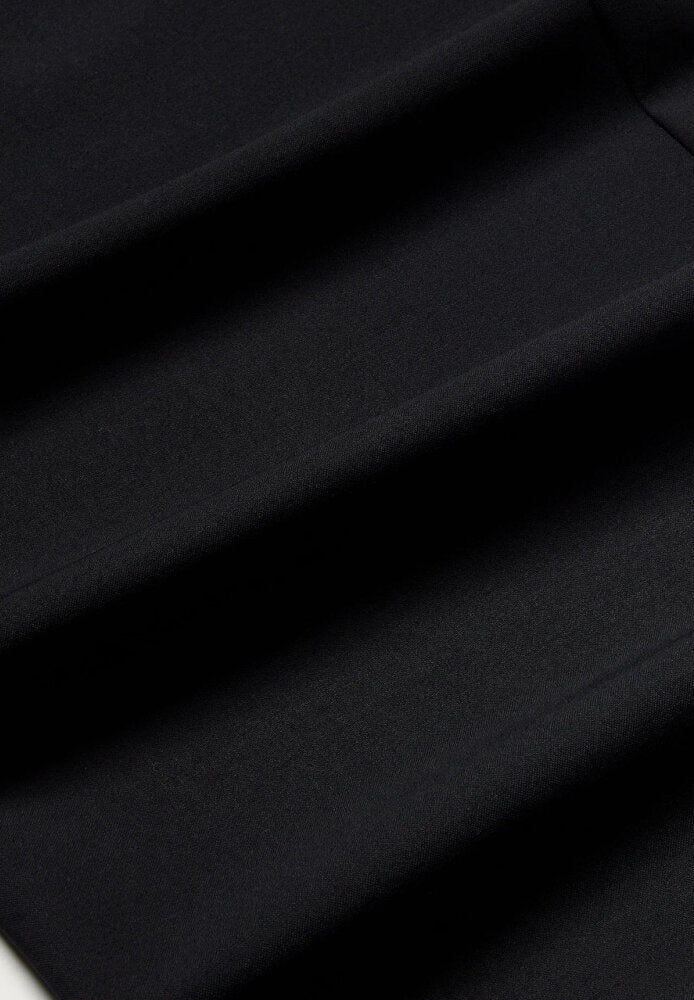 BLACK PAT PANTS