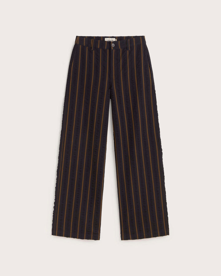 SERENA PANTS - PORTBOU SEERSUCKER