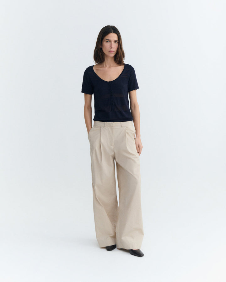 TOP - NAVY ASH