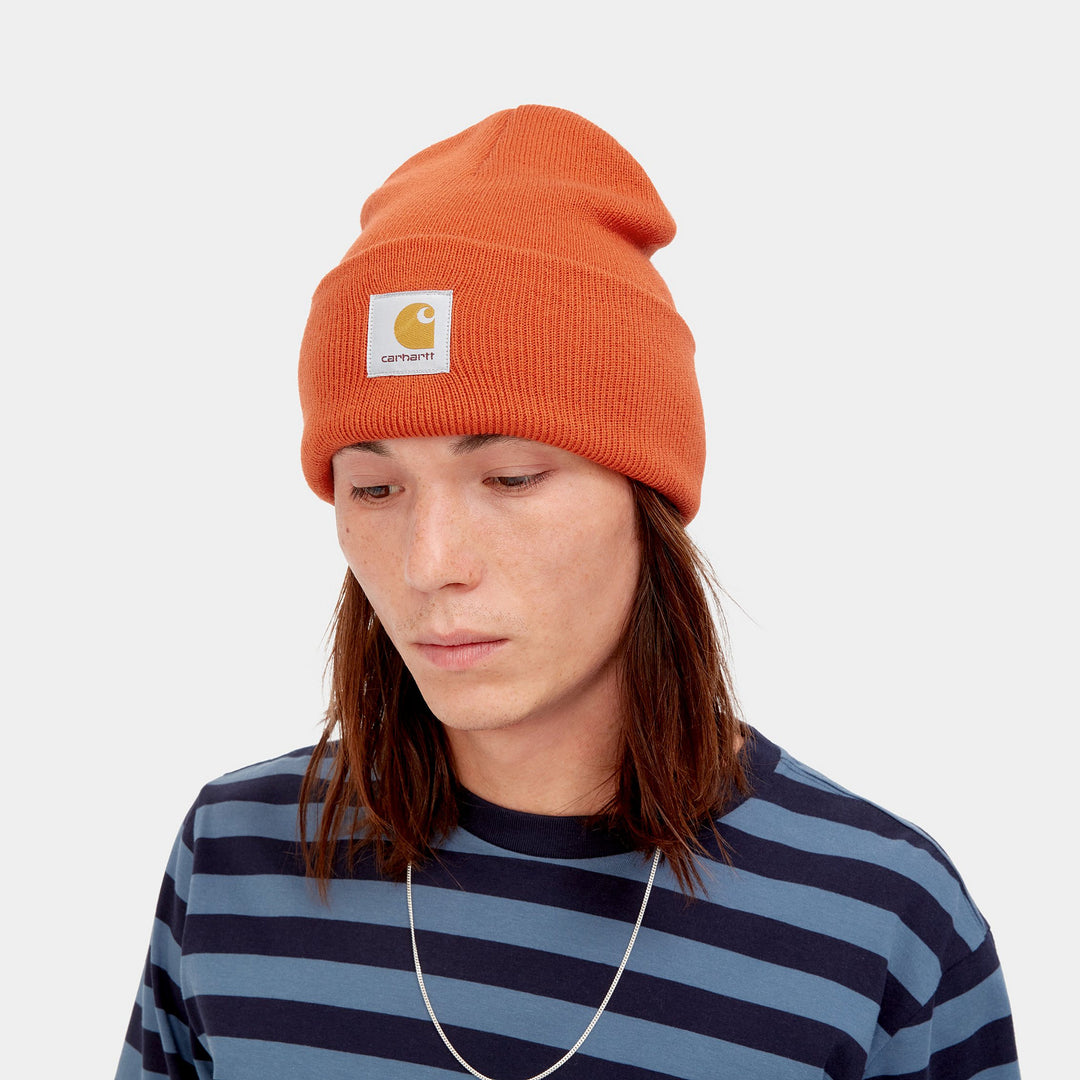 Acrylic Watch Hat - brick
