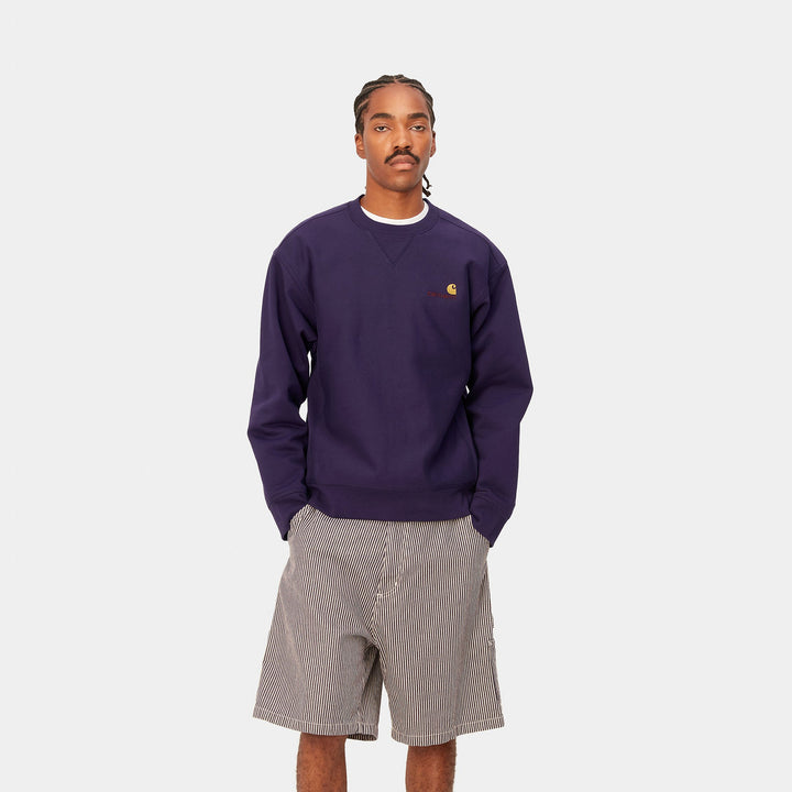 American Script Sweat - Cassis