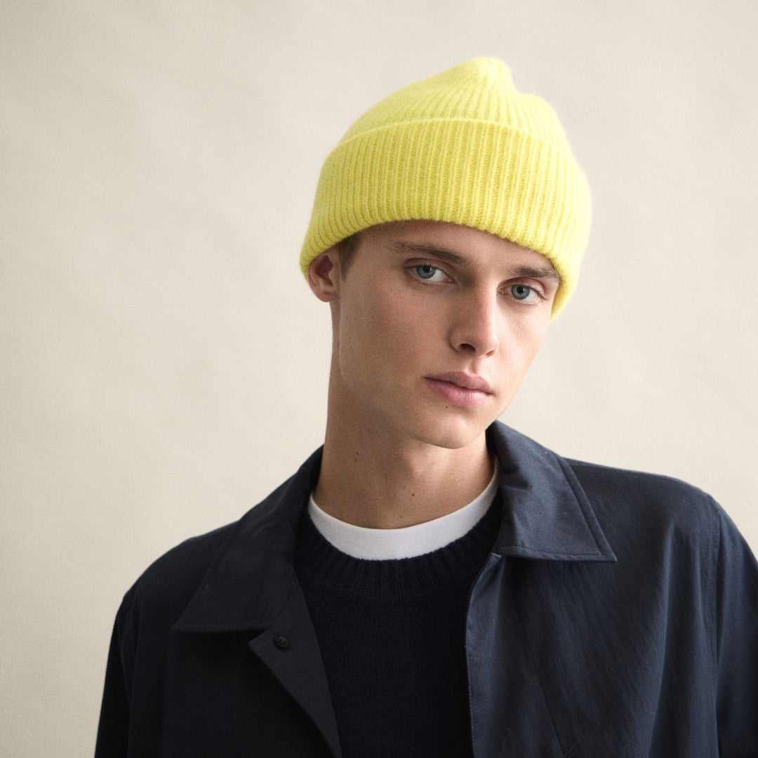 Beanie - Acid Yellow