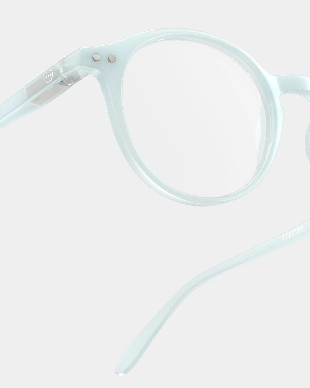 #D Reading Glasses - misty blue