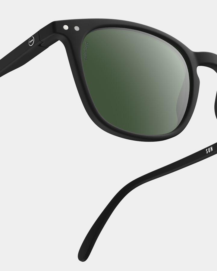 #E Sun Glasses - Black polarized