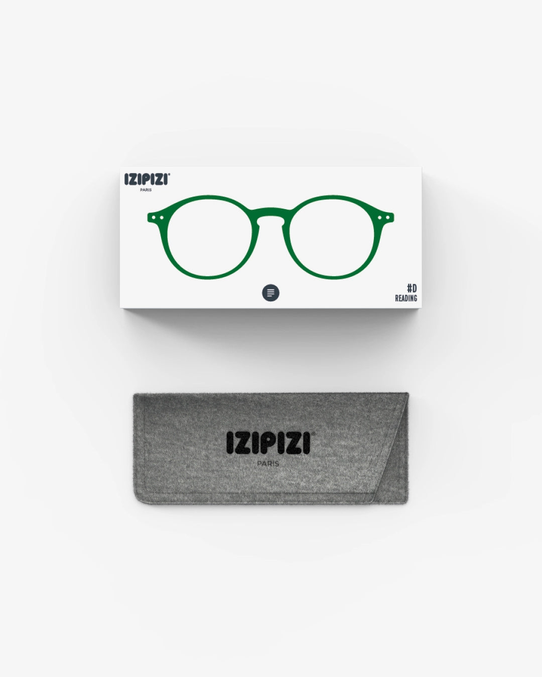 #D Reading Glasses - green