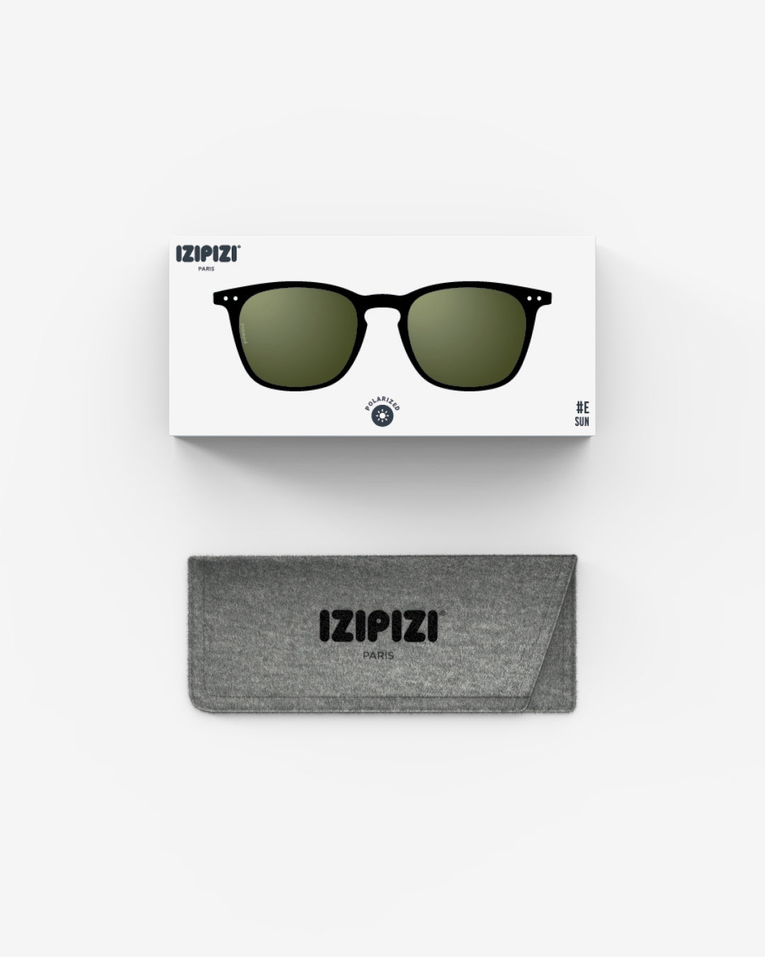 #E Sun Glasses - Black polarized