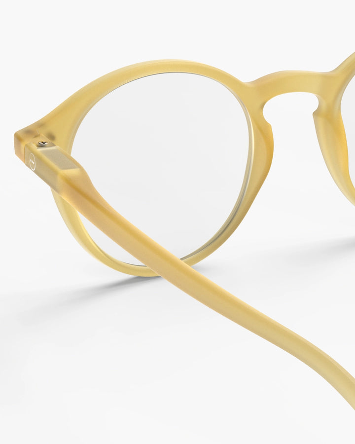 #D Reading Glasses - yellow honey