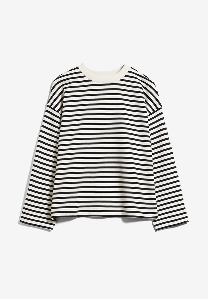 FRANKAA MAARLEN STRIPE - undyed black