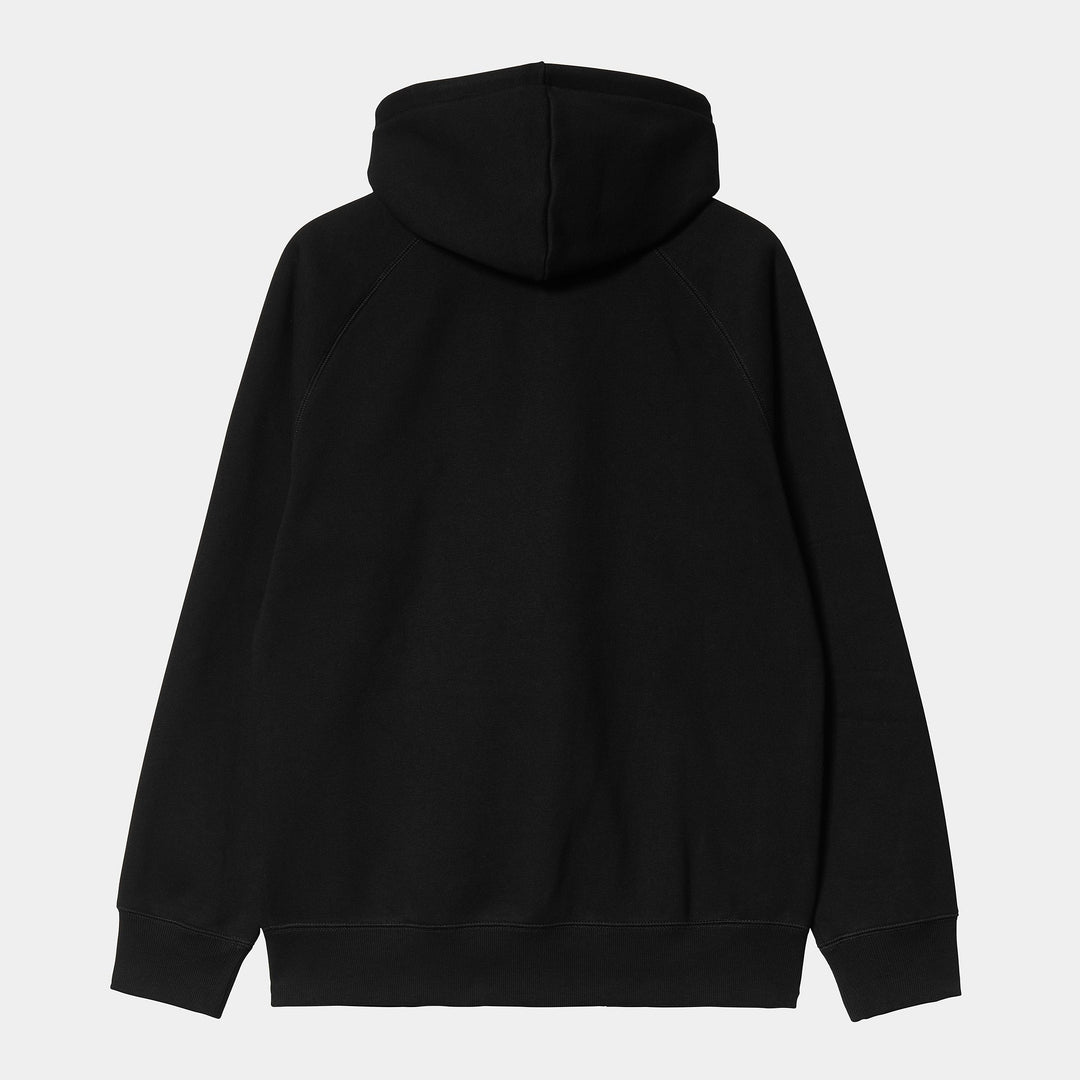HOODED CHASE JACKET - black