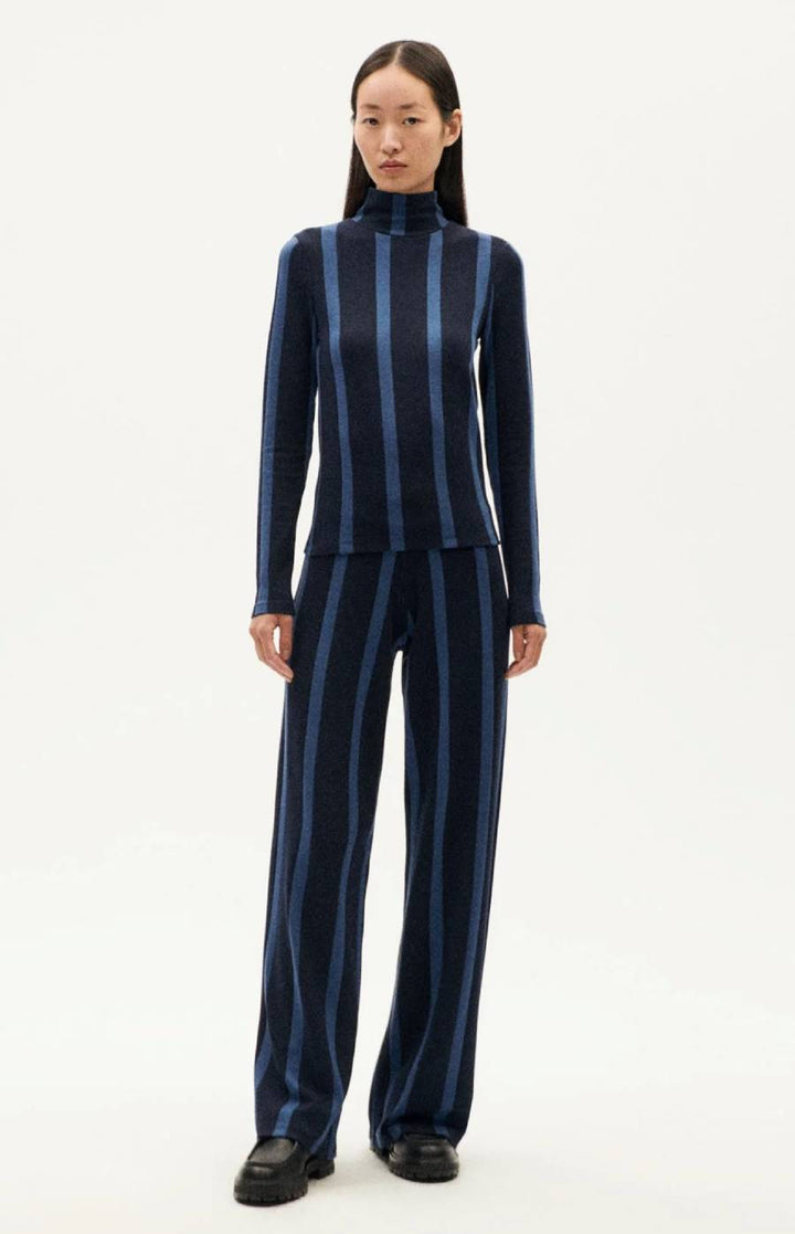 ELLEN TOP - navy dark heritage