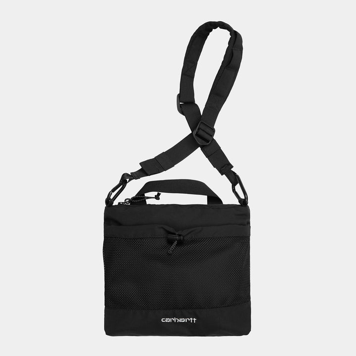 Irwin Shoulder Bag 100 % Polyester Black / Black / White