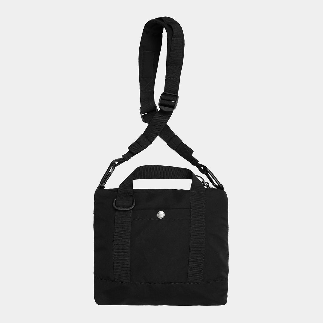 Irwin Shoulder Bag 100 % Polyester Black / Black / White