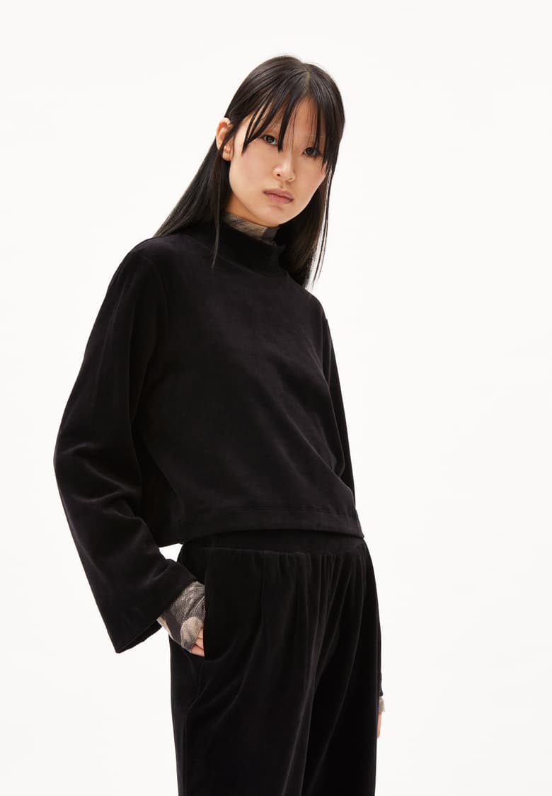 JESS ICAA VELVET - black