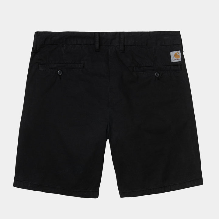 John Short 100% Cotton Black garment dyed no length