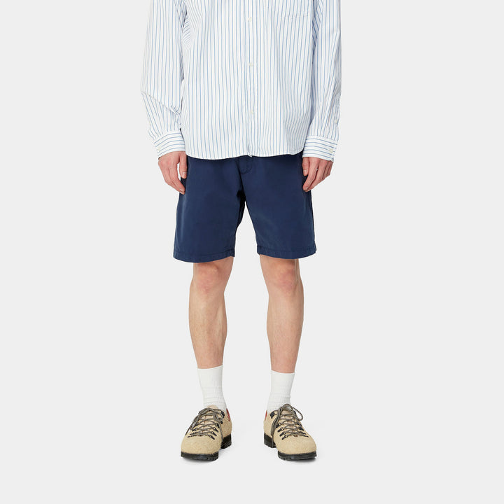 John Short 100% Cotton Blue garment dyed no length