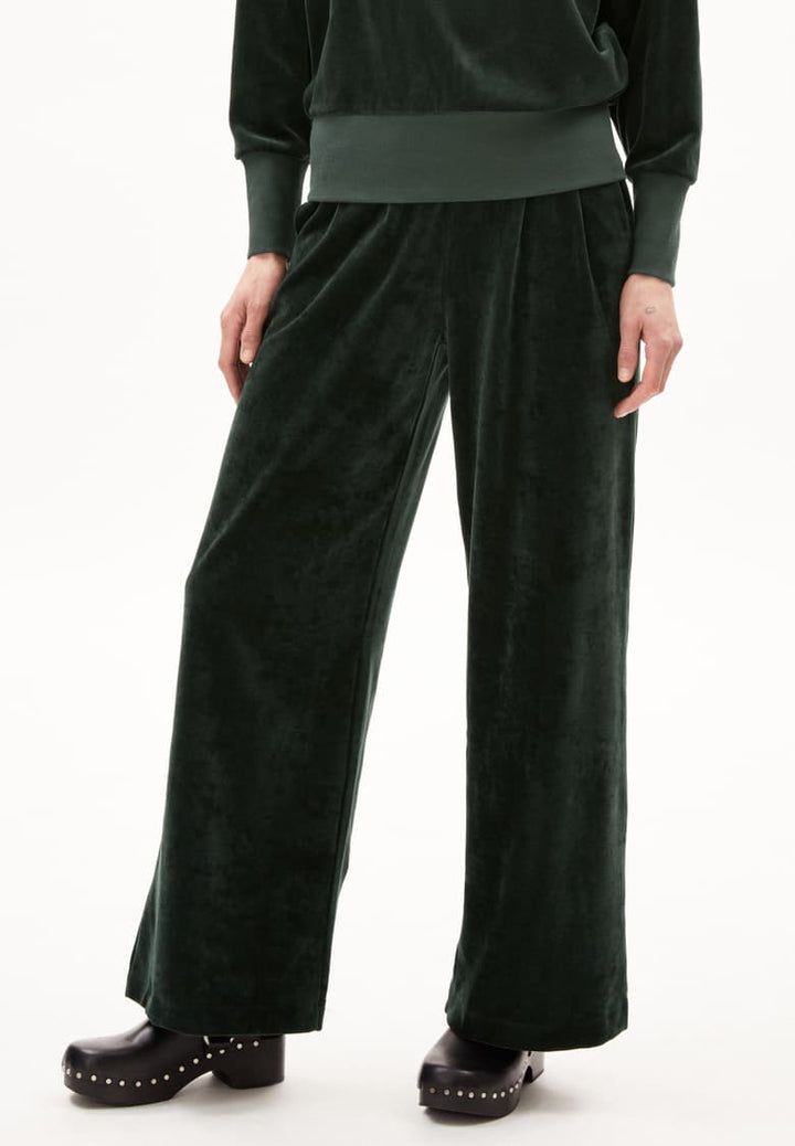JUANAA VELVET - carbon green