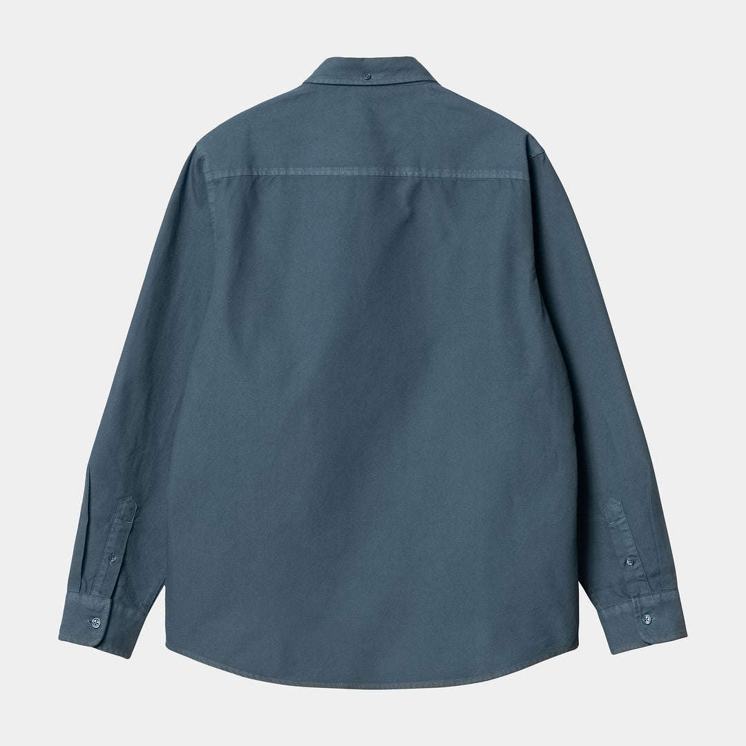 L/S Bolton Shirt - storm blue