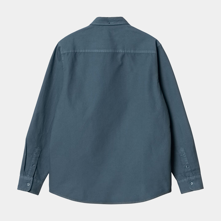 L/S Bolton Shirt - storm blue